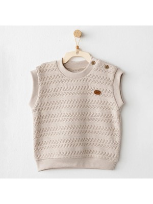 Andywawa AC26133 Wawa Exclusive Yelek Beige
