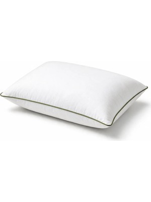 Binna Soft Comfort Touch Biyeli Yastık 50X70 cm 900 gr Boncuk Silikon Elyaf Dolgulu - Haki