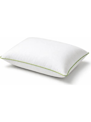 Binna Soft Eco Biyeli Yastık 50X70 cm 800 gr Boncuk Silikon Elyaf Dolgulu - Çağla Yeşili