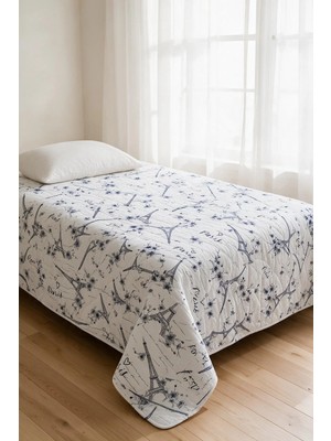 Binna Soft Kapitone Çok Amaçlı Tek Kişilik Yatak Örtüsü 150X220 cm