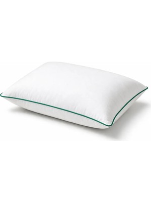 Binna Soft Eco Biyeli Yastık 50X70 cm 800 gr Boncuk Silikon Elyaf Dolgulu - Zümrüt Yeşili