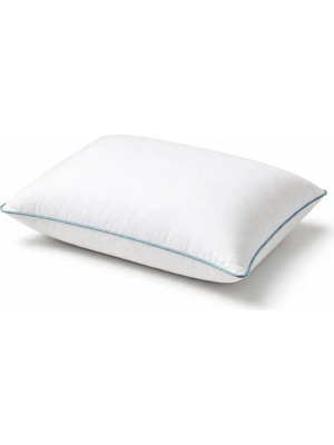 Binna Soft Comfort Touch Biyeli Yastık 10'li Paket 50X70 cm 1000 gr Boncuk Silikon Elyaf Dolgulu - Bebe Mavisi