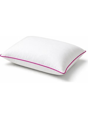 Binna Soft Eco Biyeli Yastık 50X70 cm 800 gr Boncuk Silikon Elyaf Dolgulu - Fuşya