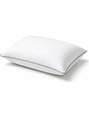 Binna Soft Eco Biyeli Yastık 50X70 cm 600 gr Boncuk Silikon Elyaf Dolgulu - Gri