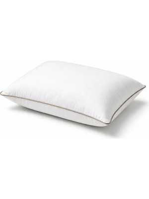 Binna Soft Eco Biyeli Yastık 50X70 cm 800 gr Boncuk Silikon Elyaf Dolgulu - Vizon