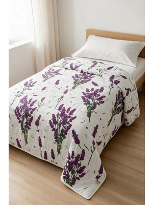 Binna Soft Kapitone Çok Amaçlı Tek Kişilik Yatak Örtüsü 150X220 cm