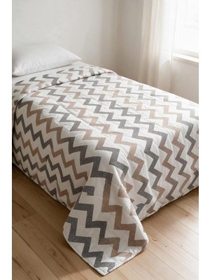 Binna Soft Kapitone Çok Amaçlı Tek Kişilik Yatak Örtüsü 150X220 cm