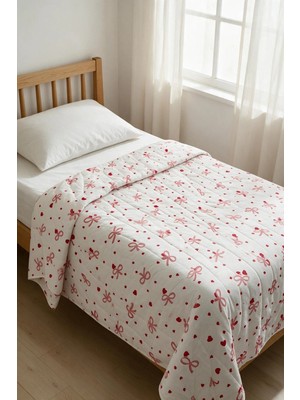 Binna Soft Kapitone Çok Amaçlı Tek Kişilik Yatak Örtüsü 150X220 cm
