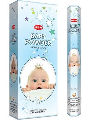 Hem Bebek Pudrası Tütsü Çubuğu, 6'li Paket