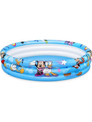 Bestway Disney Junior Mickey - Friends Çocuk Havuzu, Çap 122 x 25 Cm, Yuvarlak