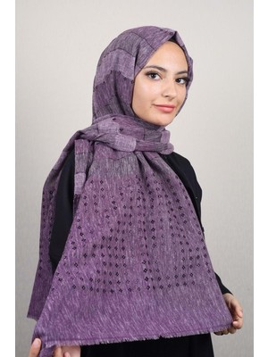 Berussa Desenli Aqua Şal - Desen-01