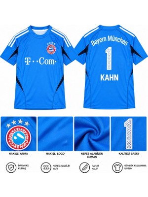 North Babıl Efsane Nostaljik Bayern München Oliver Kahn Kaleci Forması