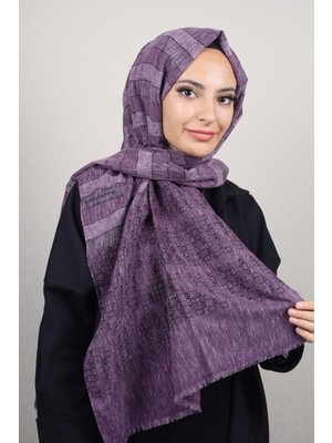 Berussa Desenli Aqua Şal - Desen-05