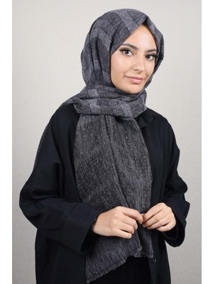 Berussa Desenli Aqua Şal - Desen-05