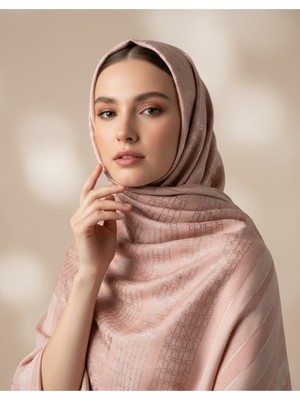 Berussa Desenli Aqua Şal - Desen-05 - Renk-07