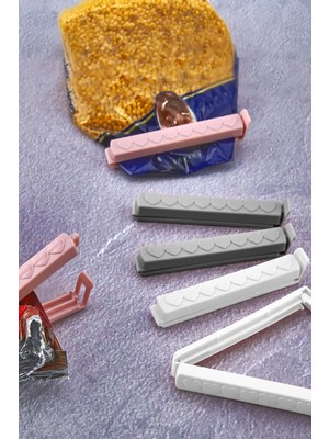 iselahome Plastik Poşet ve Ambalaj Kapatma Klipsi 6'lı