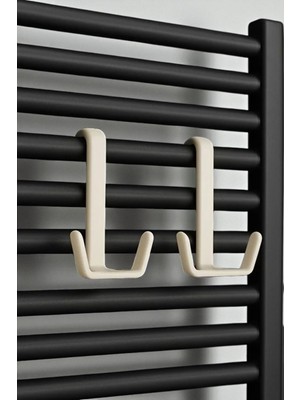 iselahome Lena Havlupan Petek Uyumlu Plastik Askı Organizer /duşakabin,havlu,bornoz,mutfak Askısı Tekli