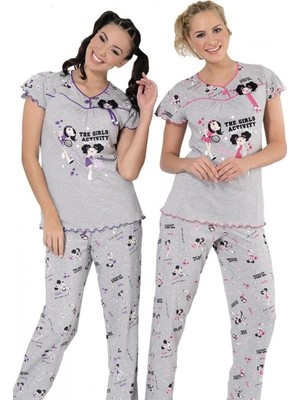 Pileli Store Berrak Bayan Pijama Takımı 5130