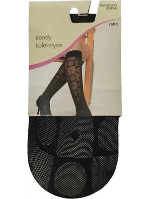 Pileli Store Penti Kadın Retro Pantolon Çorabı