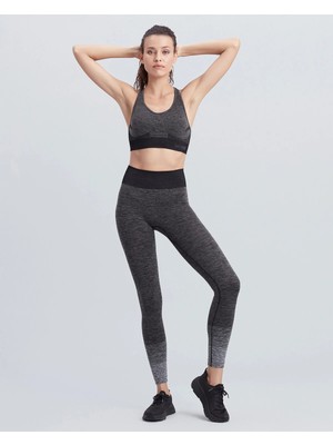 Skechers W Seamless Ankle Legging Siyah Tayt S212189-001