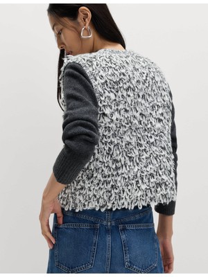 Marks & Spencer Loopy Dokulu Yelek