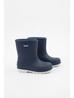 Vicco Lacivert Mellow Yumuşak Rahat Içi Polar Erkek Çocuk Yağmur Çizmesi 946.B26K.230