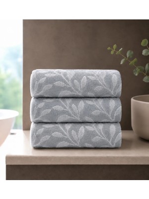 Ege Cotton Dewitte %100 Pamuk Modern 3’lü Havlu Seti Yüksek Ağırlık ve Yumuşaklık