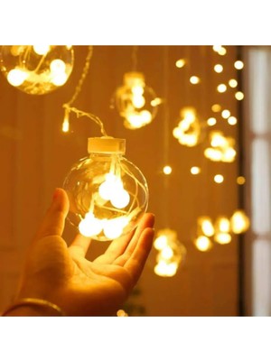 Eser Ticarett Dekoratif Perdelik Peri LED Aydınlatma Gün Işığı Dekor Mekan Süsleme Ev Romantizm Işığı LED Işık