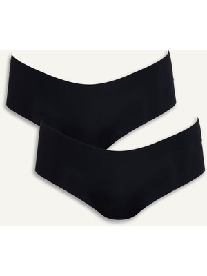 Defacto Micro 2'li Slip Siyah Kadın Külot G1727AX/BK81