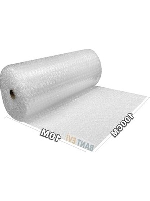 100CM Genişlikte Balonlu Naylon Patpat, 100M Rulo Ambalaj