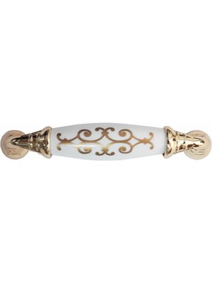 Klasik Silindir Kulp Altın 96 mm