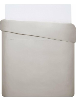 TeknoKapsül Linens Mix&match Pamuk Saten Çift Kişilik Nevresim Kılıfı Taş