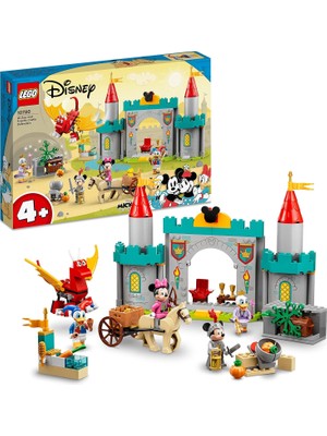 TeknoKapsül Lego® | Disney Mickey And Friends – Mickey ve Arkadaşları Kale Muhafızları 10780-4 Yaş ve Üzeri Için Oyuncak Yapım Seti (215 Parça)