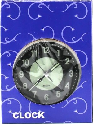 Varsoph Alarm Clock NO-847 Yuvarlak Masa Çalar Saat Metal Kasa Renkli Pilli - Işıklı - Fosforlu Çap: 11CM Bgc-37 Herhangi Bir Renk Gönderilir (5468)