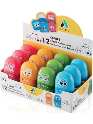 Mey İthalat Kalemtraş Cubies Silgili 2260000011