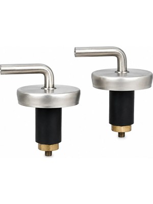 Varsoph 2pcs Üstten Sıkmalı Metal Klozet Kapak Menteşesi Vidası (5468)