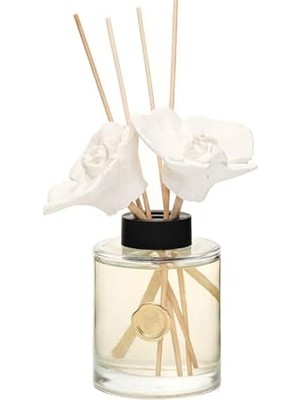 Mey İthalat 200 ml Seramik Taş Bambu Çubuklu Oud Vanilya Oda Kokusu