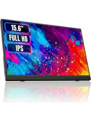 Mey İthalat 15.6" Full Hd 60Hz IPS Type-C Taşınabilir Monitör