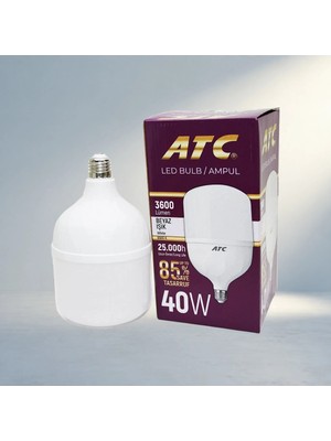 TCX Enerji Tasarruflu 40W Beyaz LED Ampul E27 Aydınlatma Çözümü