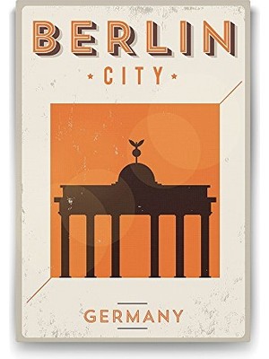 Mey İthalat Berlin Tablosu - 100X140 cm