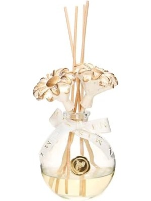 Mey İthalat Gold Seramik Taşlı Bambu Çubuklu Black Vanilya Oda Kokusu, 230 ml