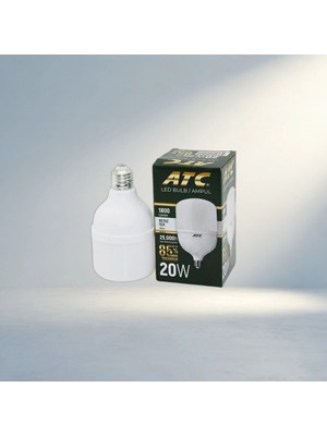 TCX E27 20W Beyaz LED Ampul Yüksek Parlaklık ve Uzun Ömürlü Aydınlatma