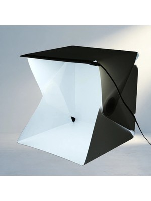 TCX Mini Fon Fotoğraf Stüdyosu Ledli Işık Çadırı