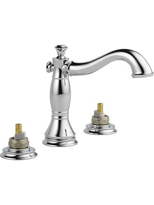 Mey İthalat 3597LF-MPU-LHP Banyo Bataryası, 3.25 x 11.6 x 16.5 Inç, Krom