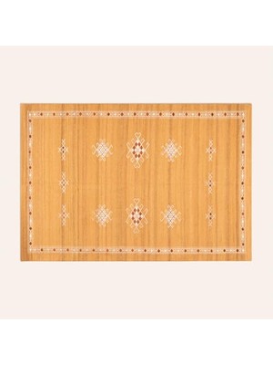 Mey İthalat Yün Kilim 120X180 cm Hardal