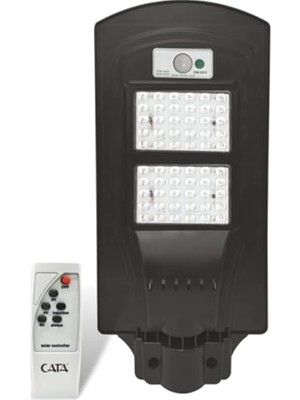 Mey İthalat Cata Ct 4691 Solar Güneş Enerjili 120W Sensörlü Sokak Armatür 6400K Beyaz Işık