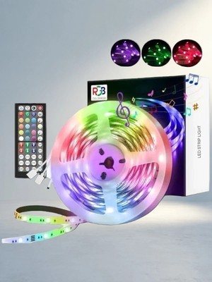 TCX Eğlenceli Bluetooth Kontrollü 10 Metre Şerit LED