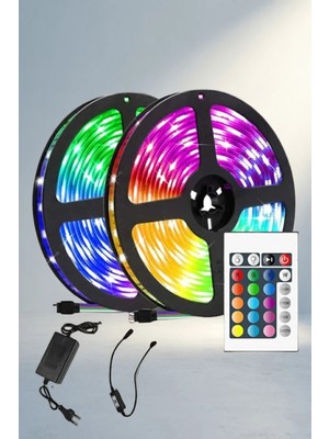 TCX Kumandalı Rgb Işıklı 10 Metre Şerit LED