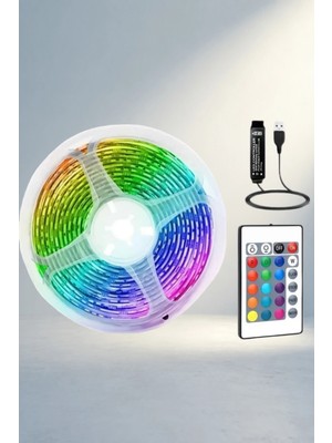Gees Global Kumandalı Rgb Şerit LED 10 Metre Dinamik