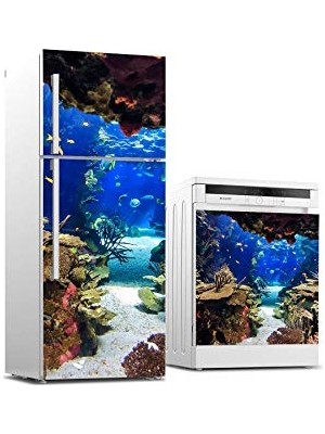 Mey İthalat Buzdolabı ve Bulaşık Makinesi Beyaz Eşya Sticker Kaplama Denizaltı